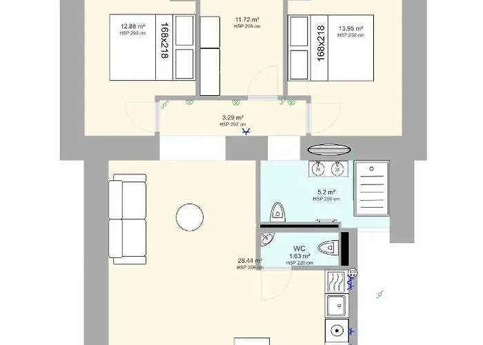 Tilia Luxury - 3 Bedrooms With Ac Apartmán